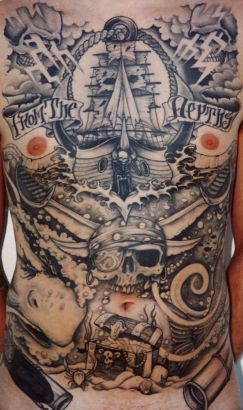 Pirates Tattoo Art